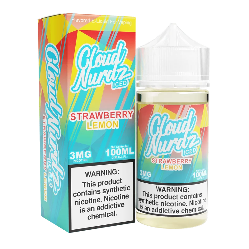 ICED Strawberry Lemon - Cloud Nurdz - 100mL