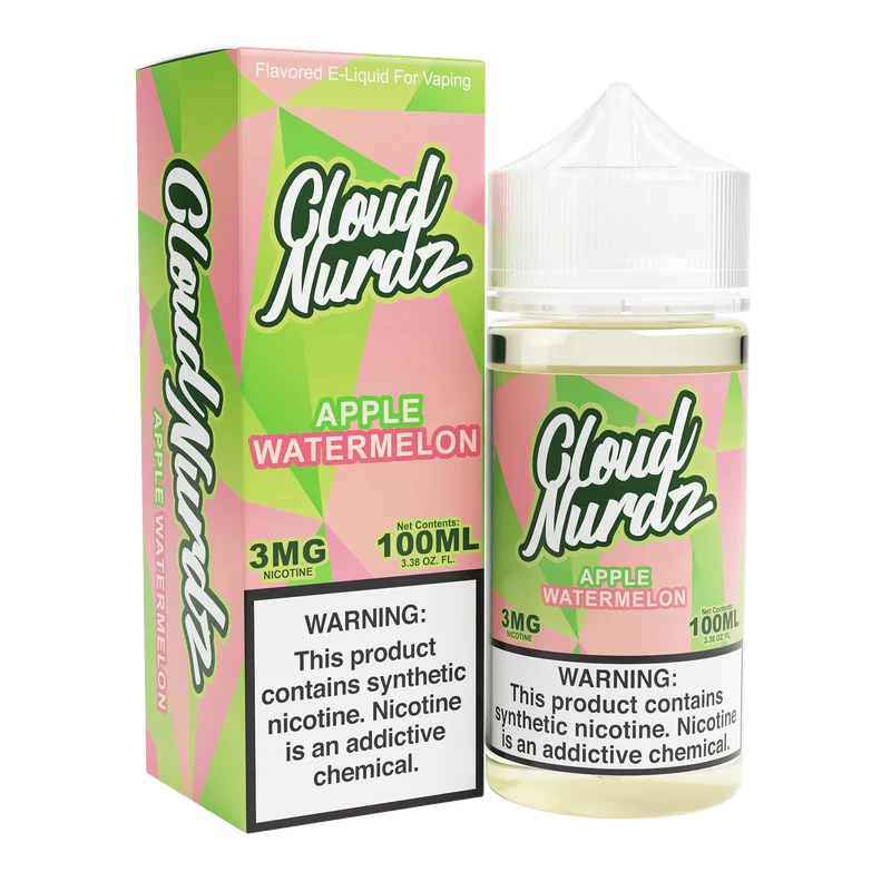 Apple Watermelon - Cloud Nurdz - 100mL
