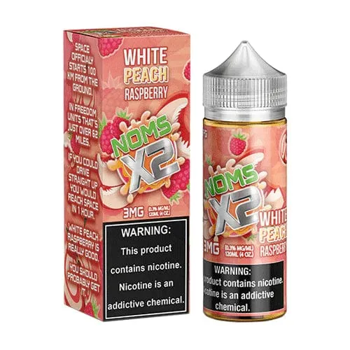 White Peach Raspberry - Nomenon E-Liquids - 120mL
