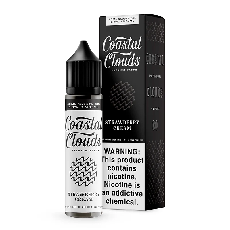 Strawberry Cream - Coastal Clouds - 60mL