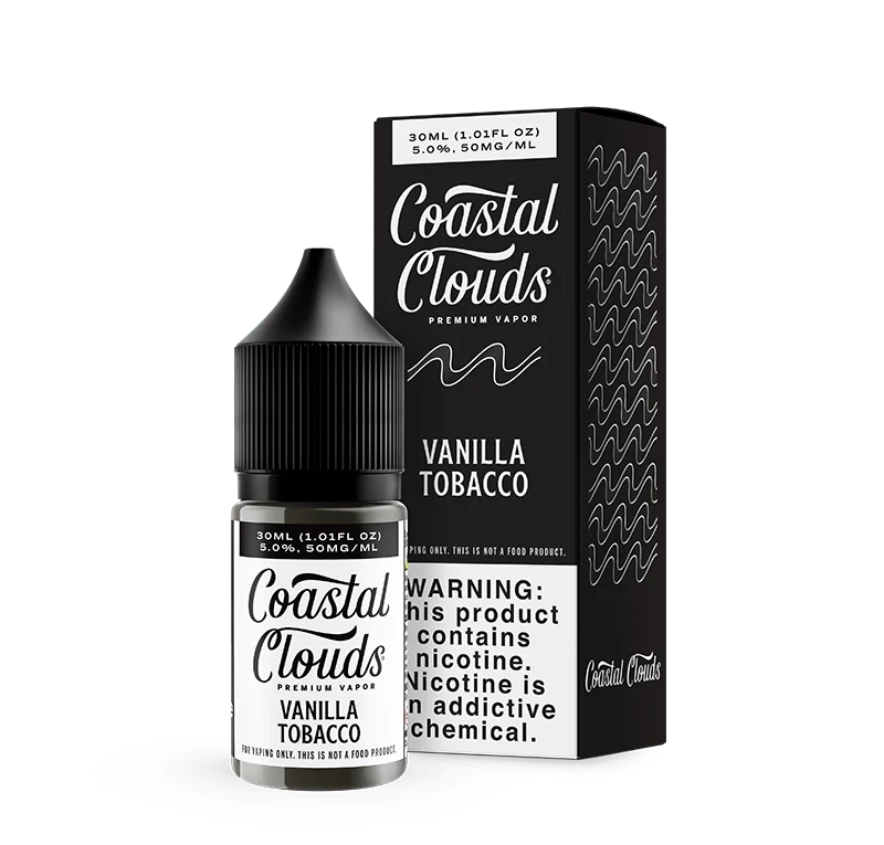 Vanilla Tobacco SALT - Coastal Clouds - 30mL