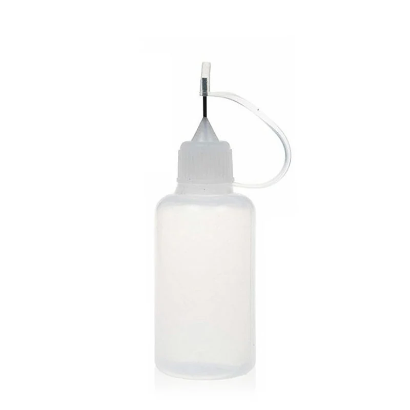 Semi-Transparent Needle Dropper Tip Bottle 10ml/30ml/50ml/100ml