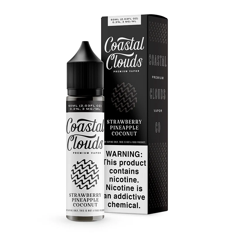 Strawberry Pineapple Coconut - Coastal Clouds - 60mL