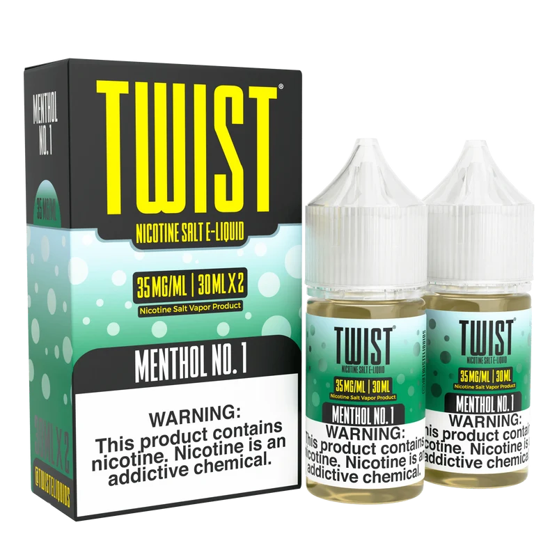 Menthol No. 1 SALT - Twist E-Liquids - 60mL