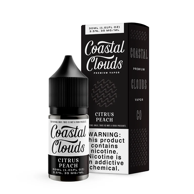 Citrus Peach SALT - Coastal Clouds - 30mL