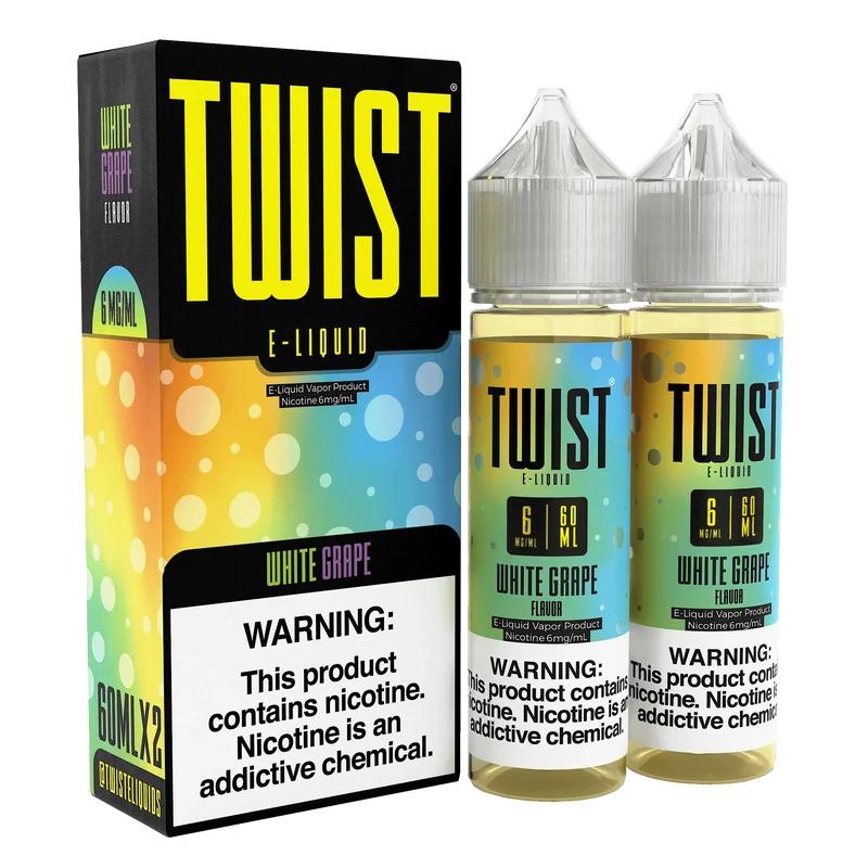 White Grape - Twist E-Liquids - 120mL
