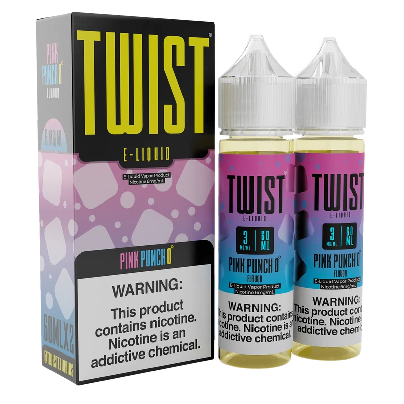 Pink Punch 0° (Pink 0°) - Twist E-Liquids - 120mL