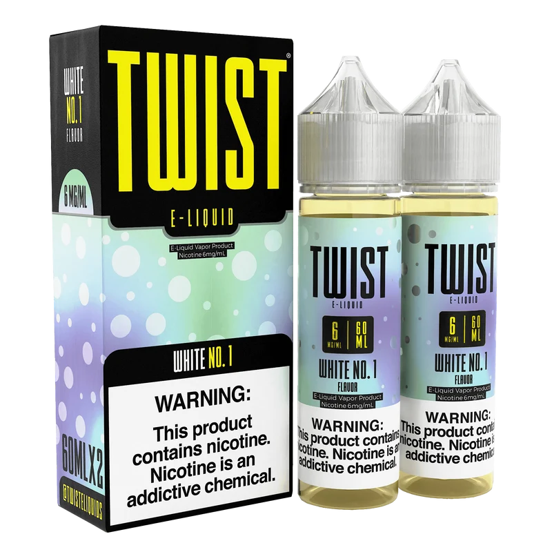 White No. 1 - Twist E-Liquids - 120mL