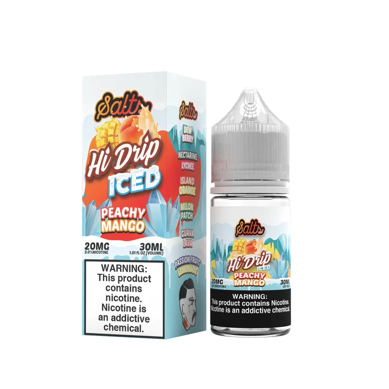 Peachy Mango ICED SALT - Hi Drip - 30mL