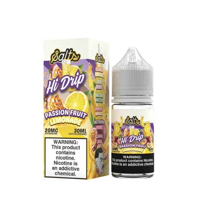Passion Fruit Lemonade SALT - Hi Drip - 30mL