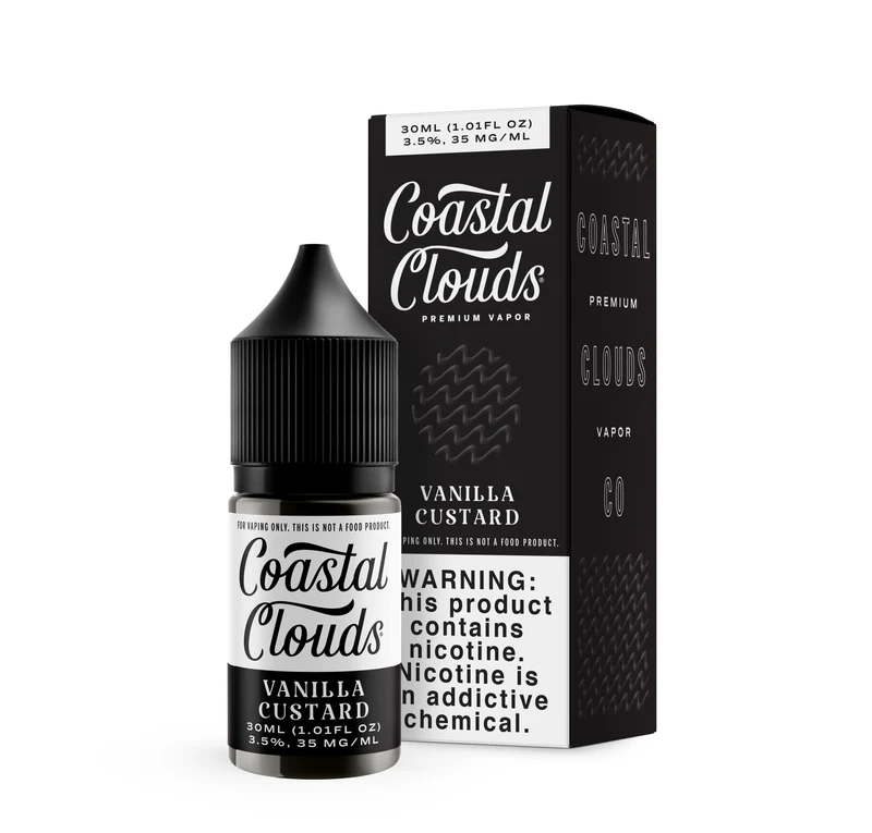 Vanilla Custard SALT - Coastal Clouds - 30mL