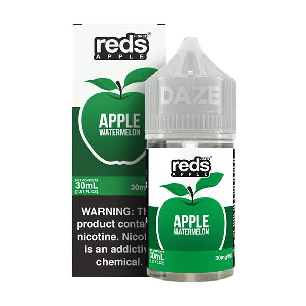 Apple Watermelon SALT - Red's Apple E-Juice by 7 Daze - 30mL