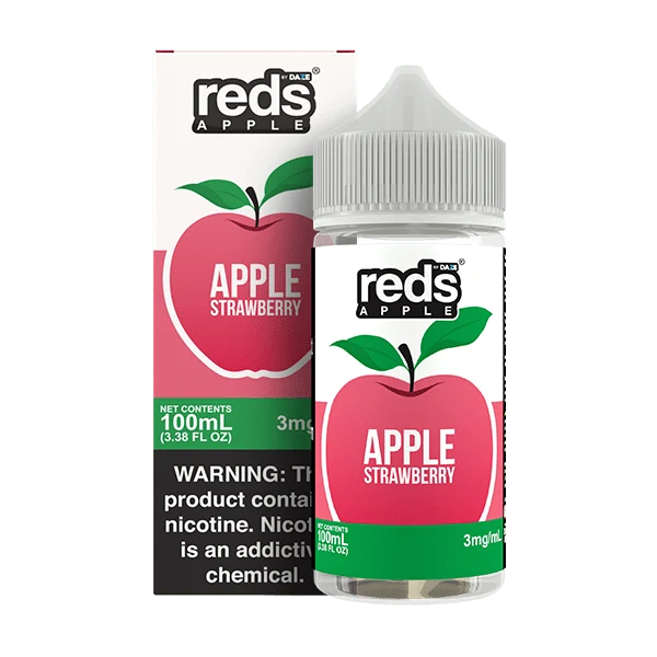Apple Strawberry - Red's Apple E-Juice by 7 Daze - 100mL