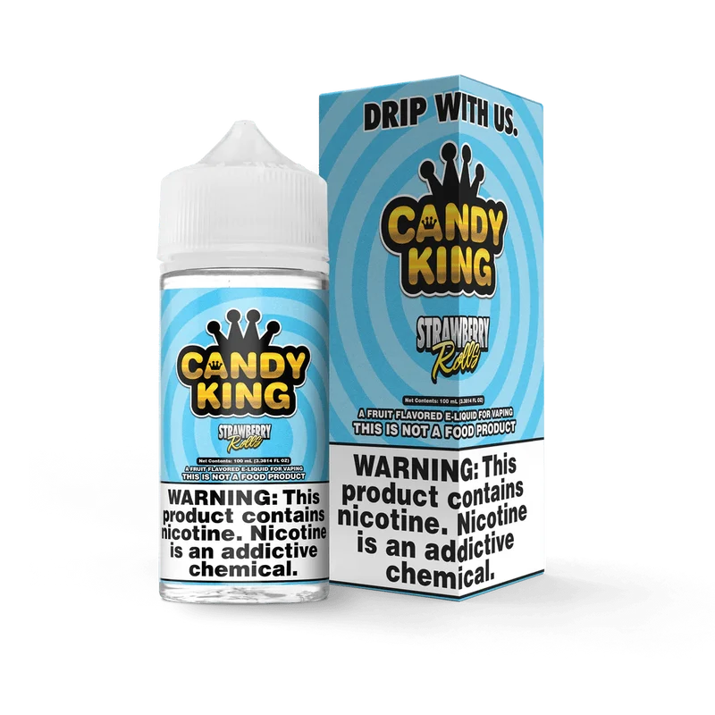 Strawberry Rolls - Candy King - 100mL